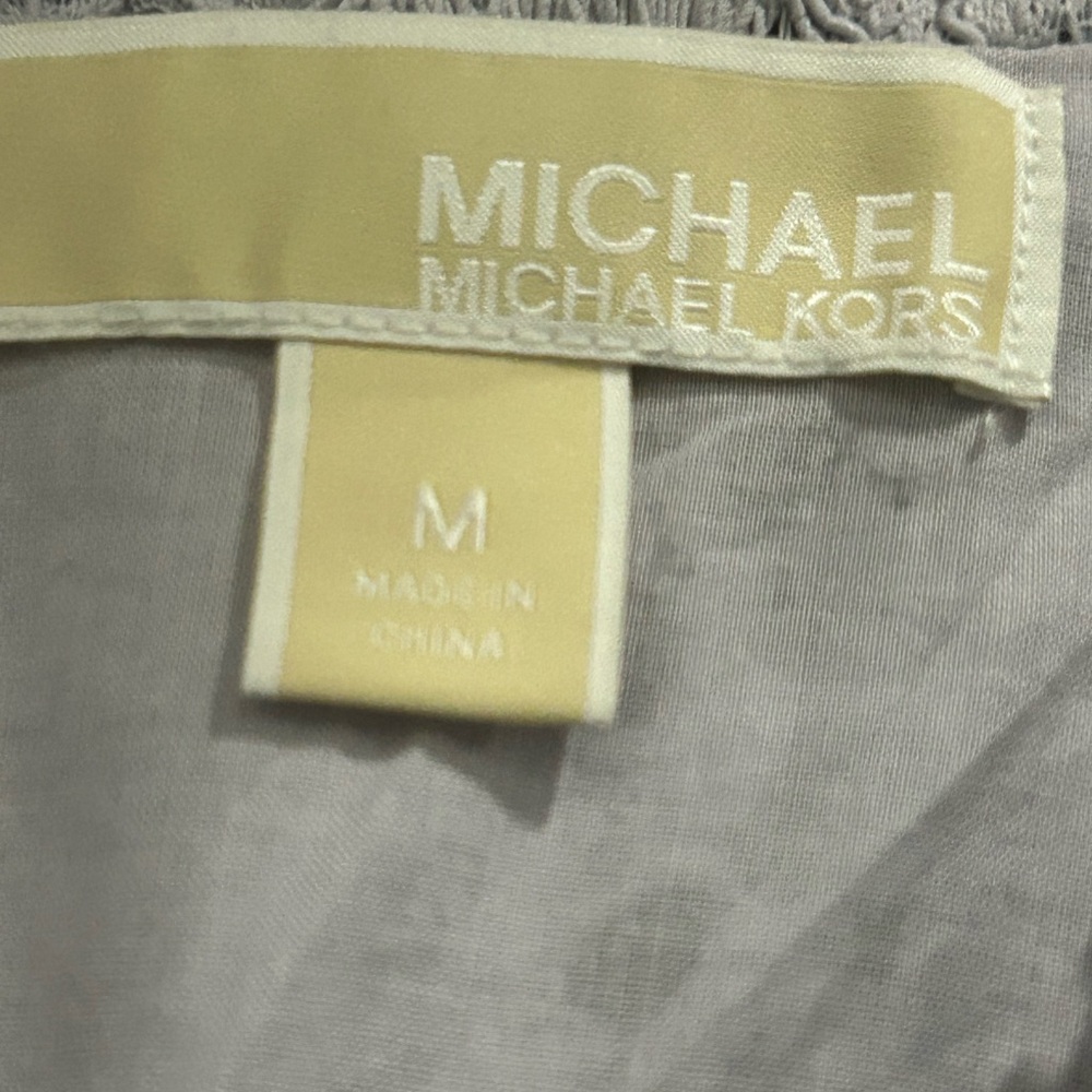 Michael Kors grey lace dress. NWOT; new without tag, NEVER worn! - Picture 3 of 8